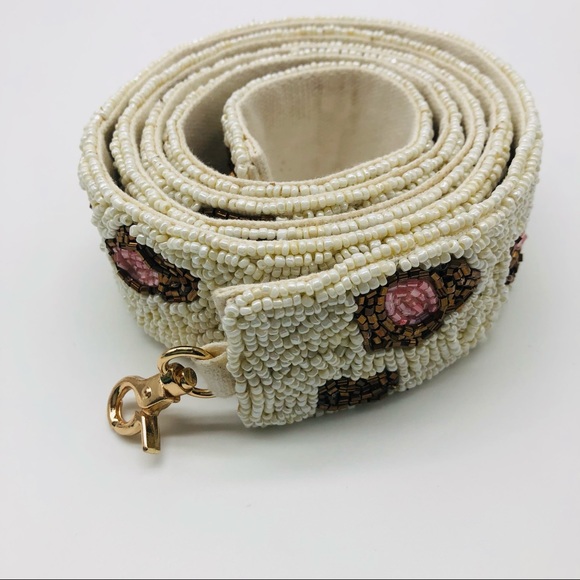 Beaded Guitar Bag Strap - Picture 4 of 6